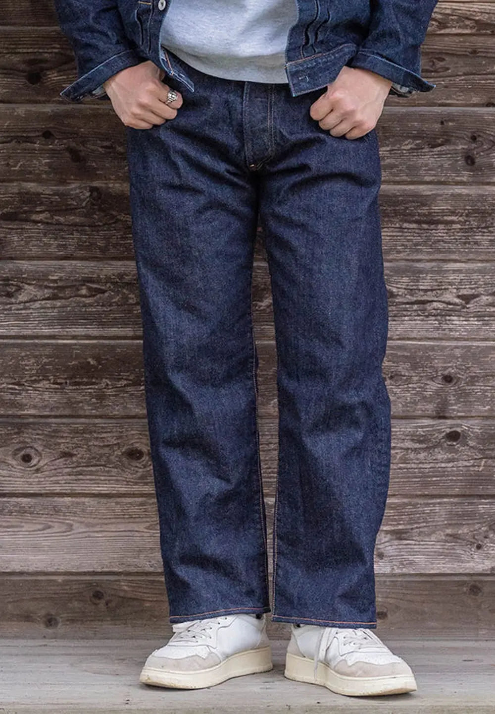 Yamane LOT.1991 NO.2 Classic Straight — Denim — front view