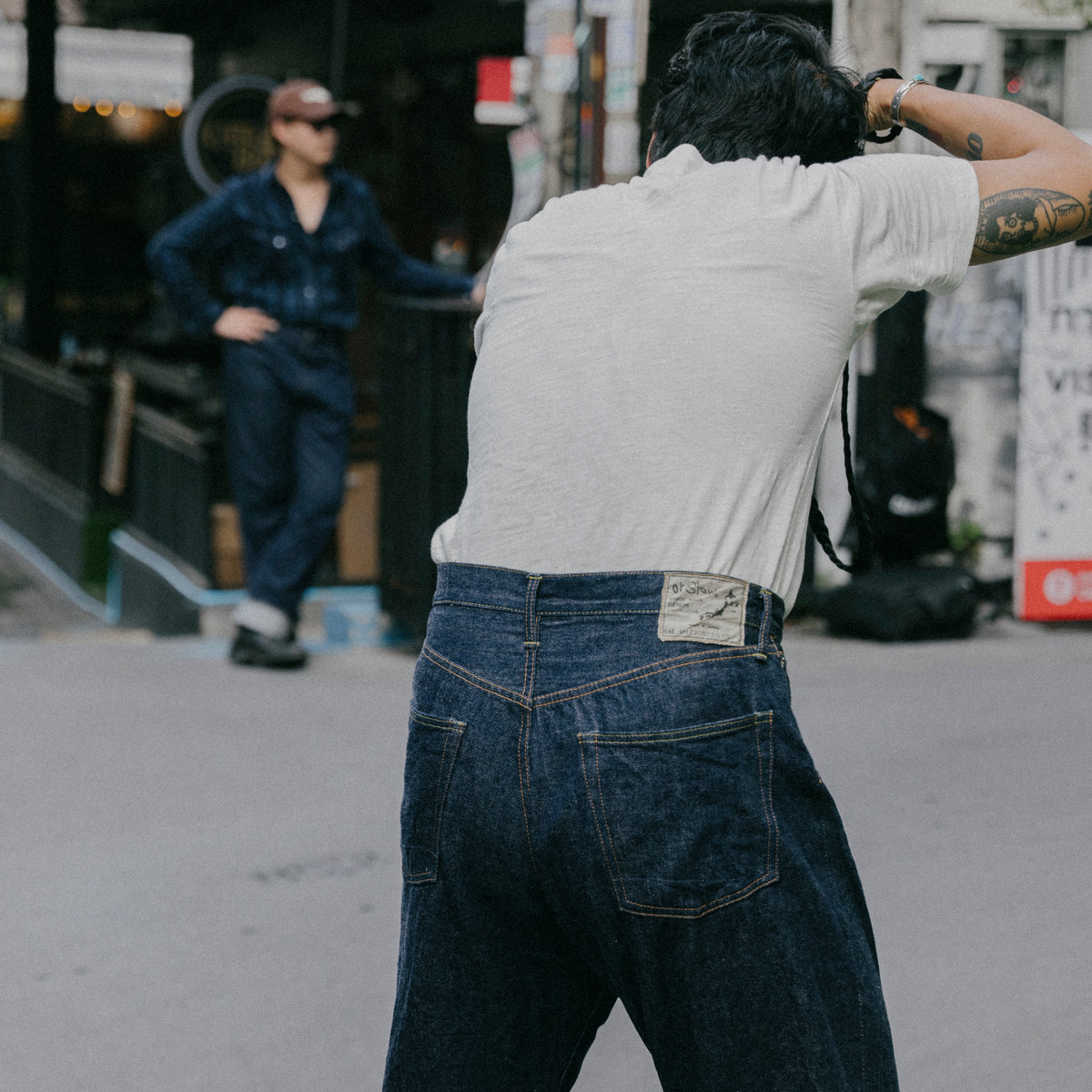 ORSLOW 101 DAD'S FIT DENIM PANTS (Amétora Exclusive) - ONE WASH