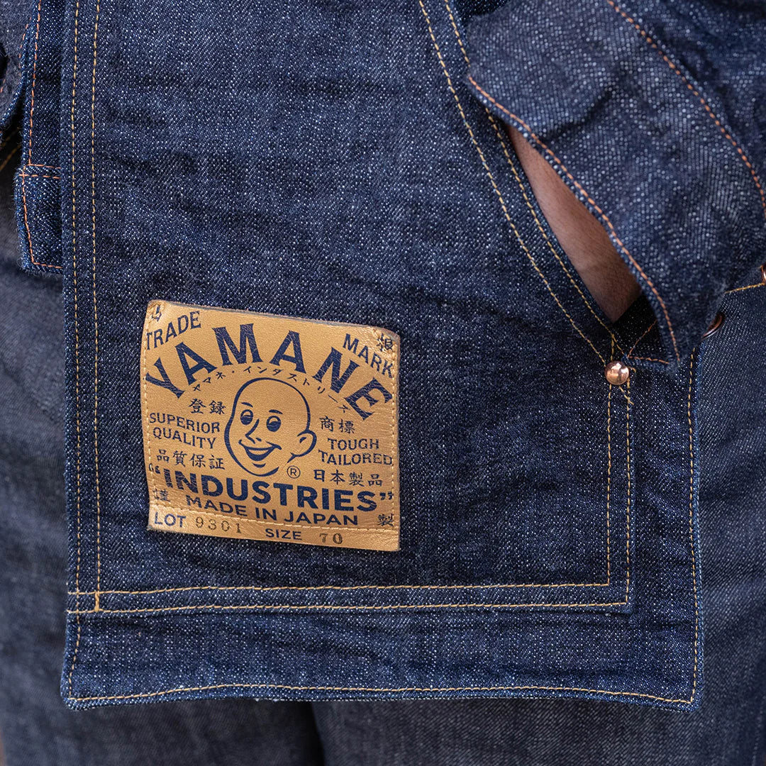 Yamane LOT.9301 Denim Two Pockets Stole 70 Inch — view 10