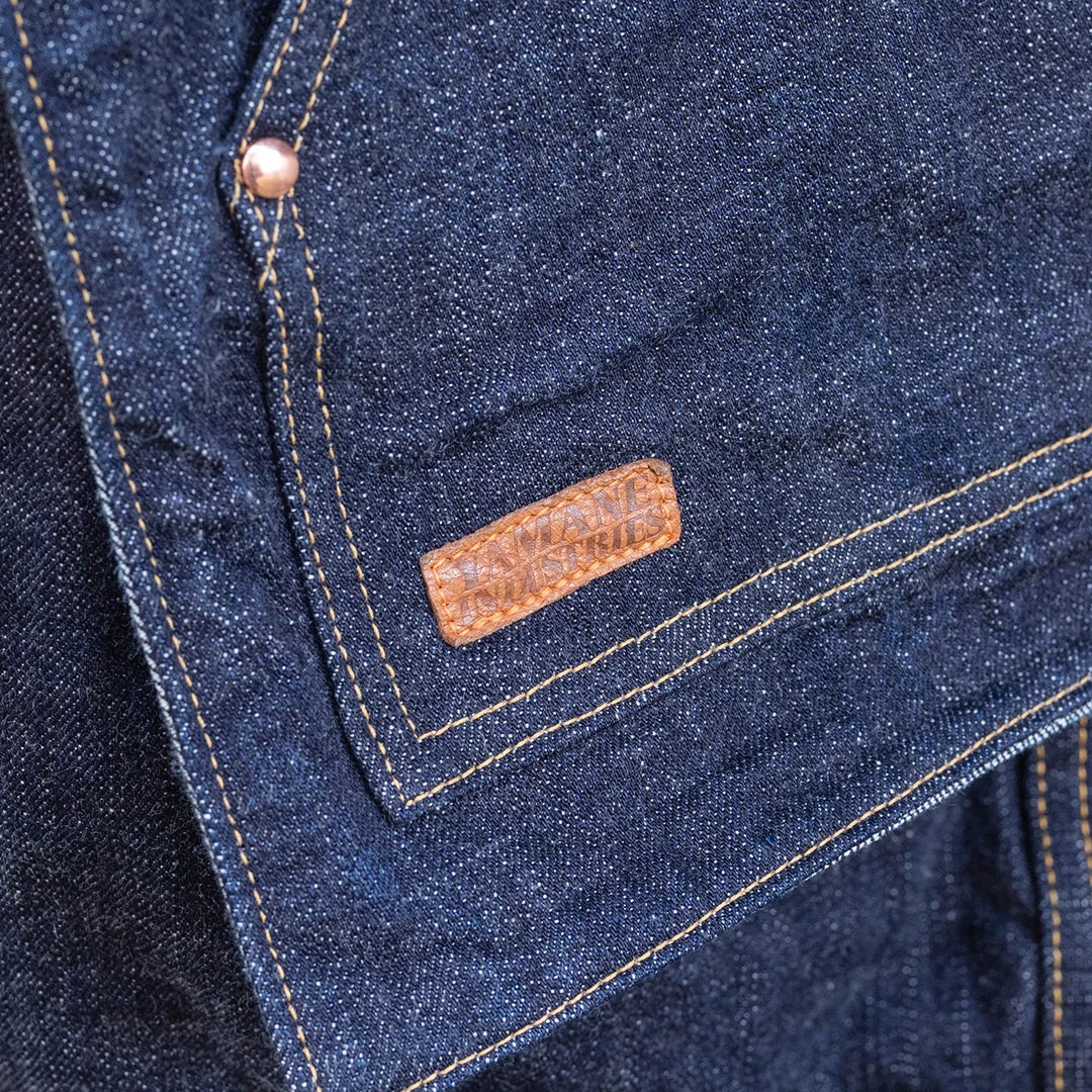 Yamane LOT.9301 Denim Two Pockets Stole 70 Inch — view 12