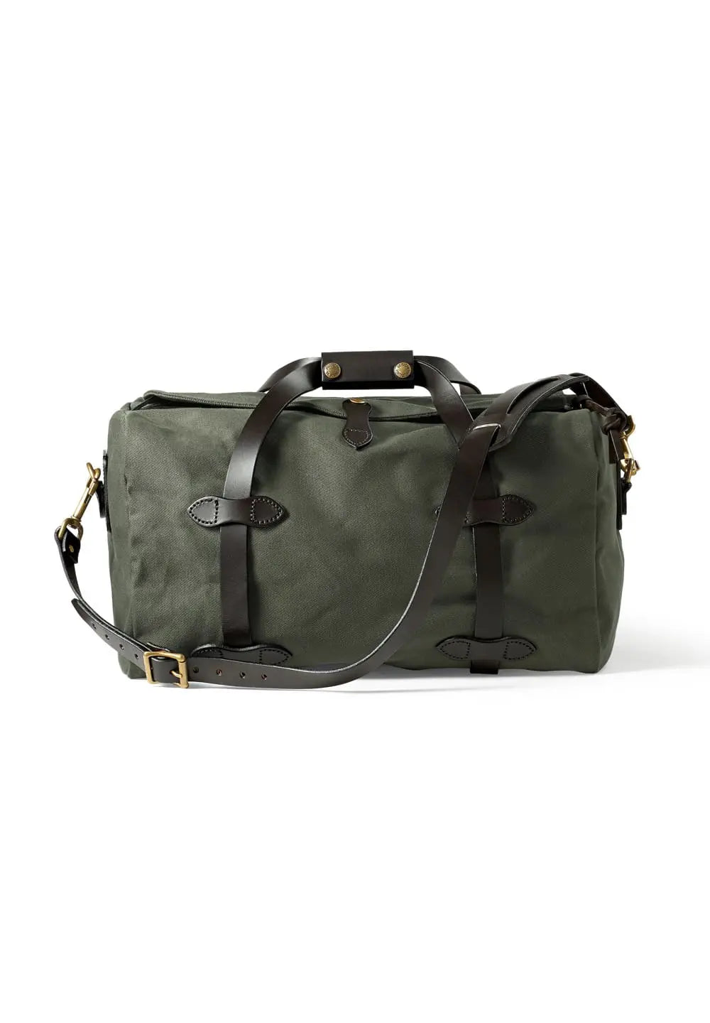 Filson Small Duffle Bag — Otter Green — front view