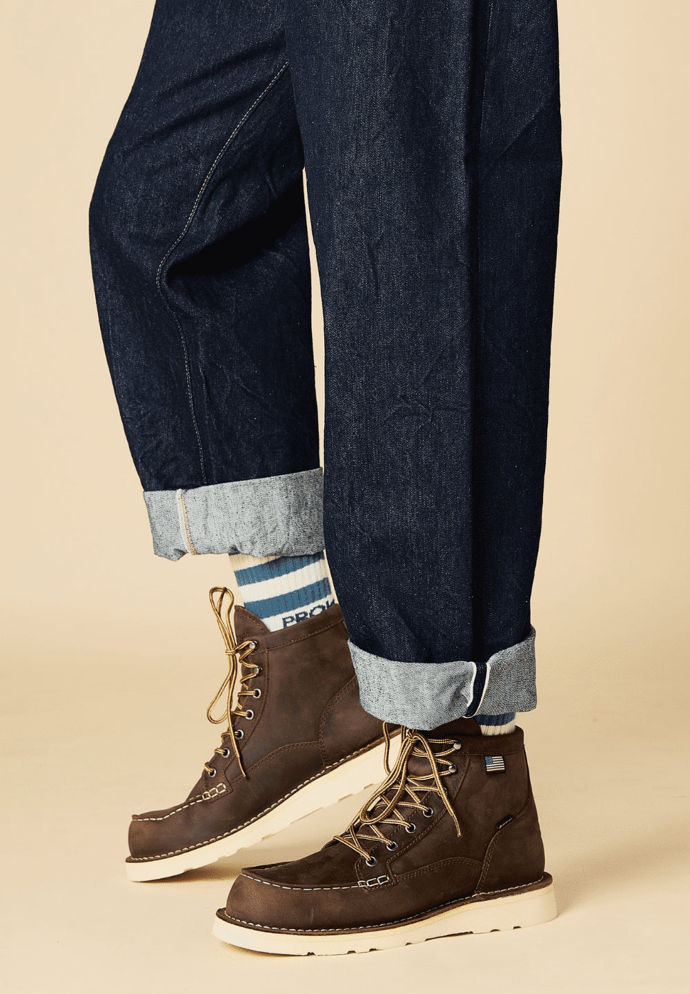 Danner Bull Run Moc Toe — Brown — view 6