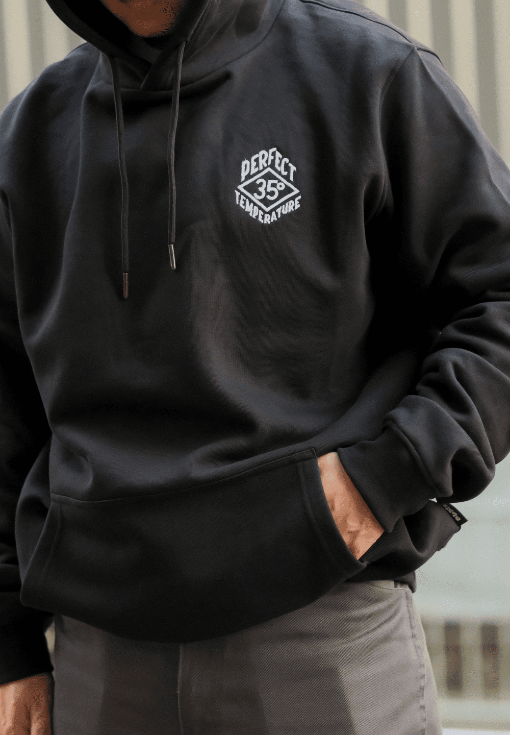 The Dudes Pool Party Hoody — Black — view 3