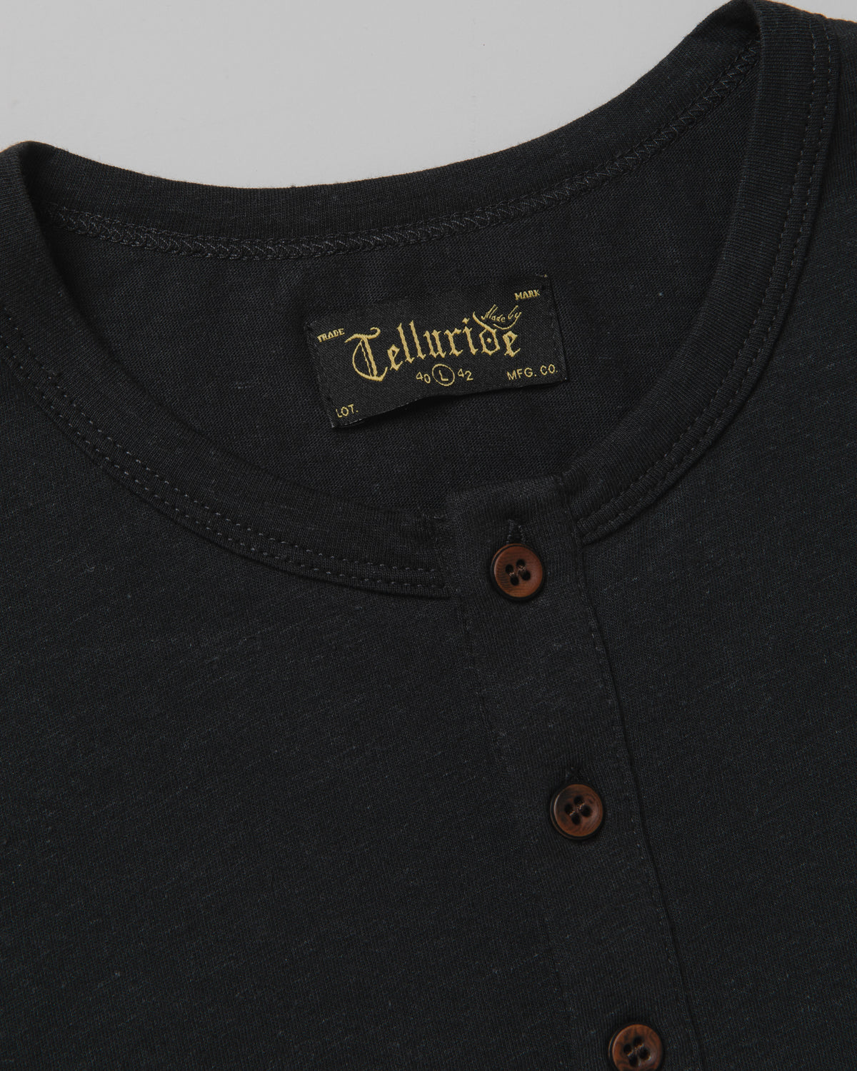 TELLURIDE RANCHERO HENLEY T-SHIRT