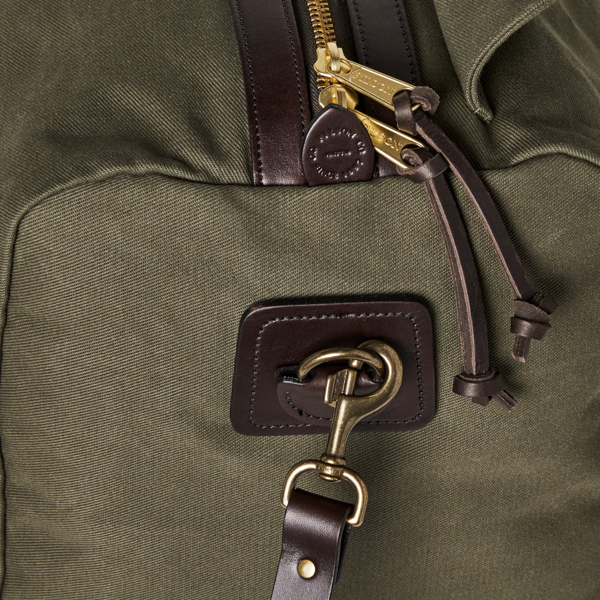 Filson Duffle Medium — Otter Green — view 5