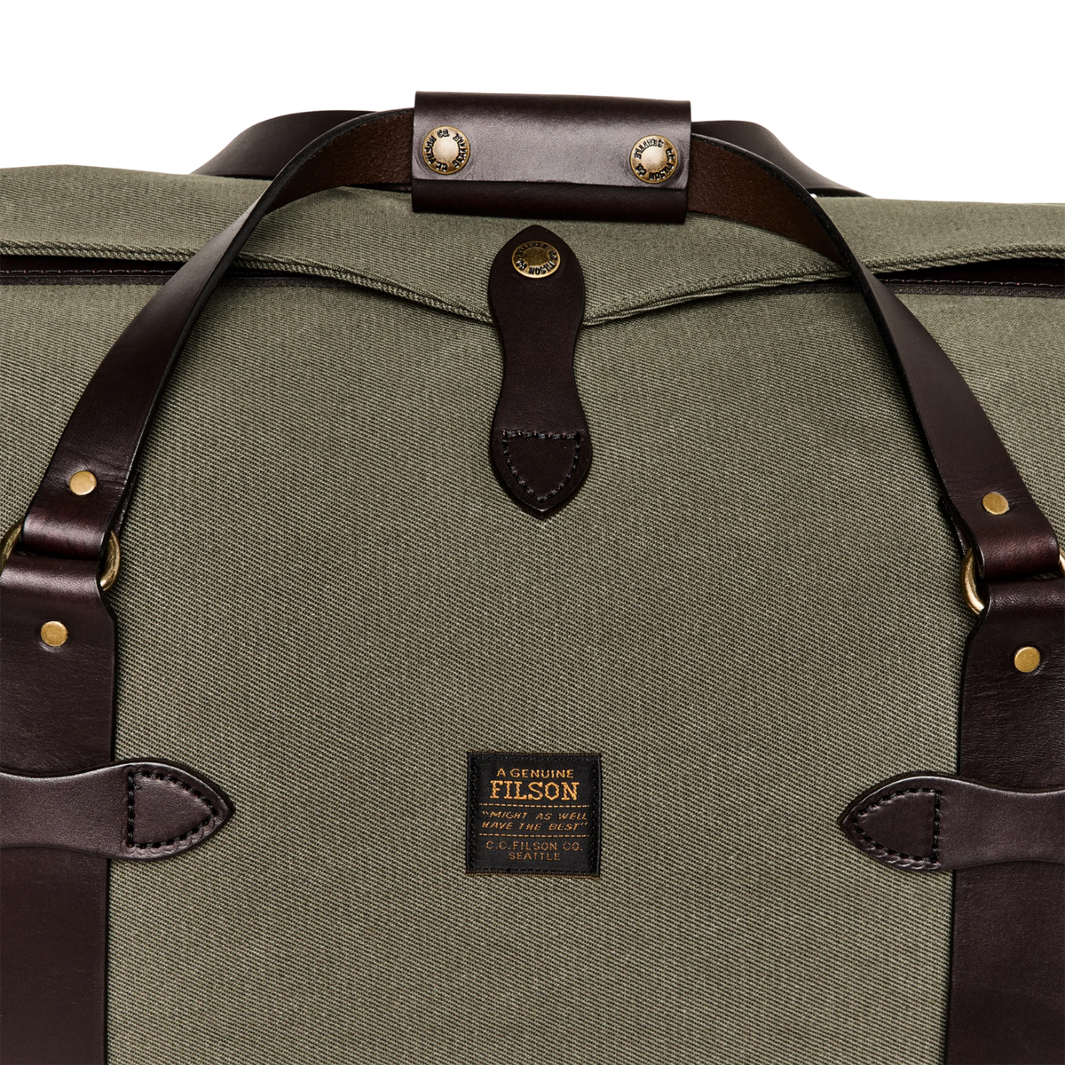 Filson Duffle Medium — Otter Green — view 7