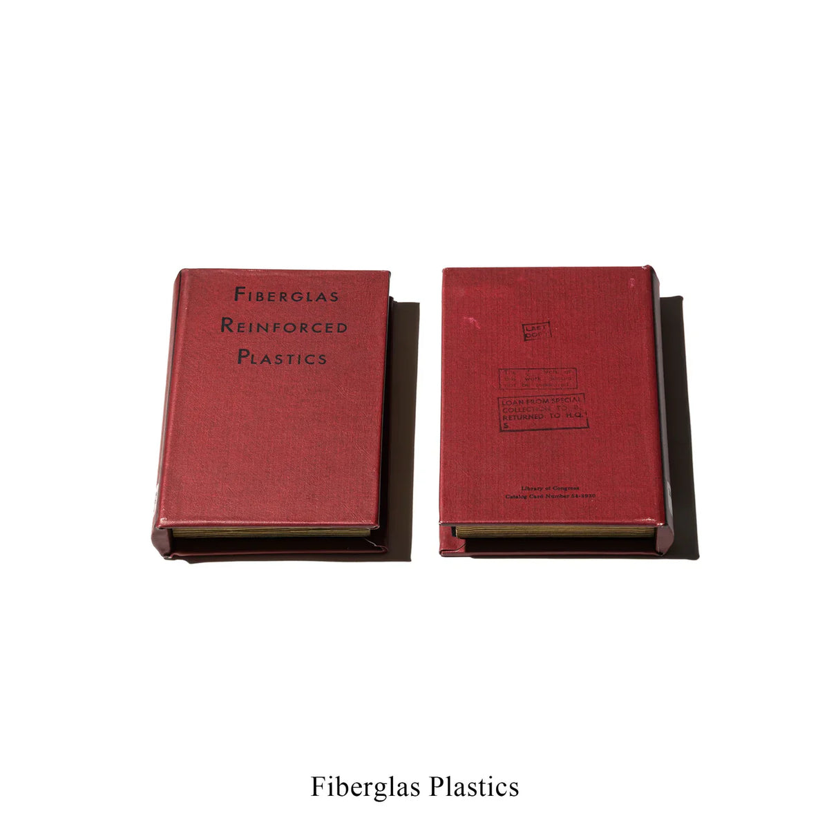 Puebco Empty Book — Fiberglas Plastics — front view