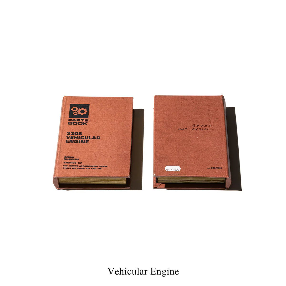Puebco Empty Book — Vehicular Engine — front view