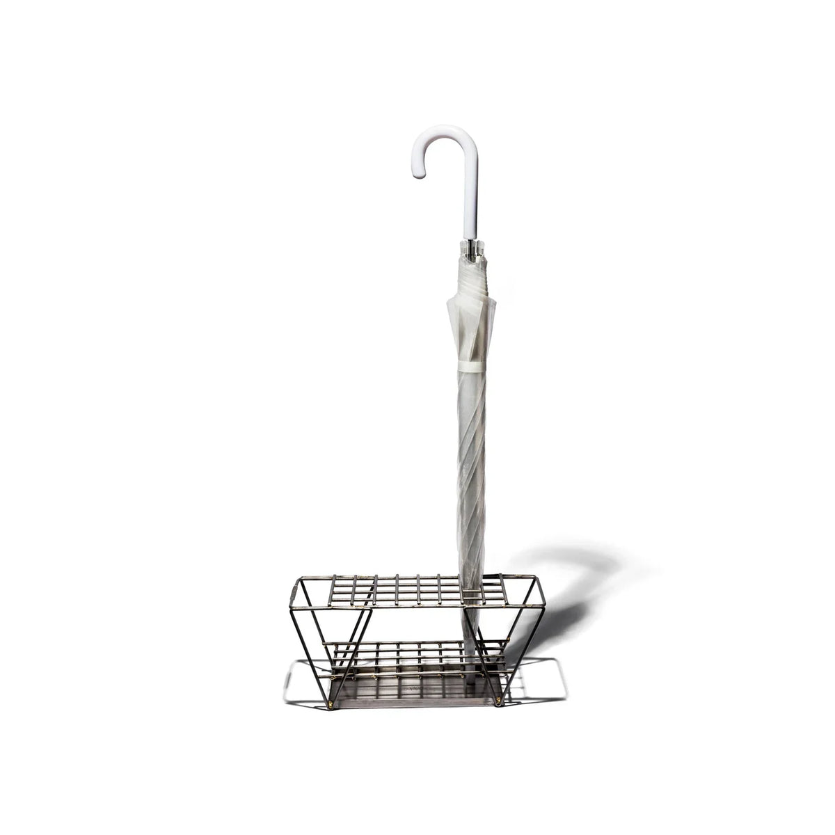 Puebco Wire Umbrella Stand — front view