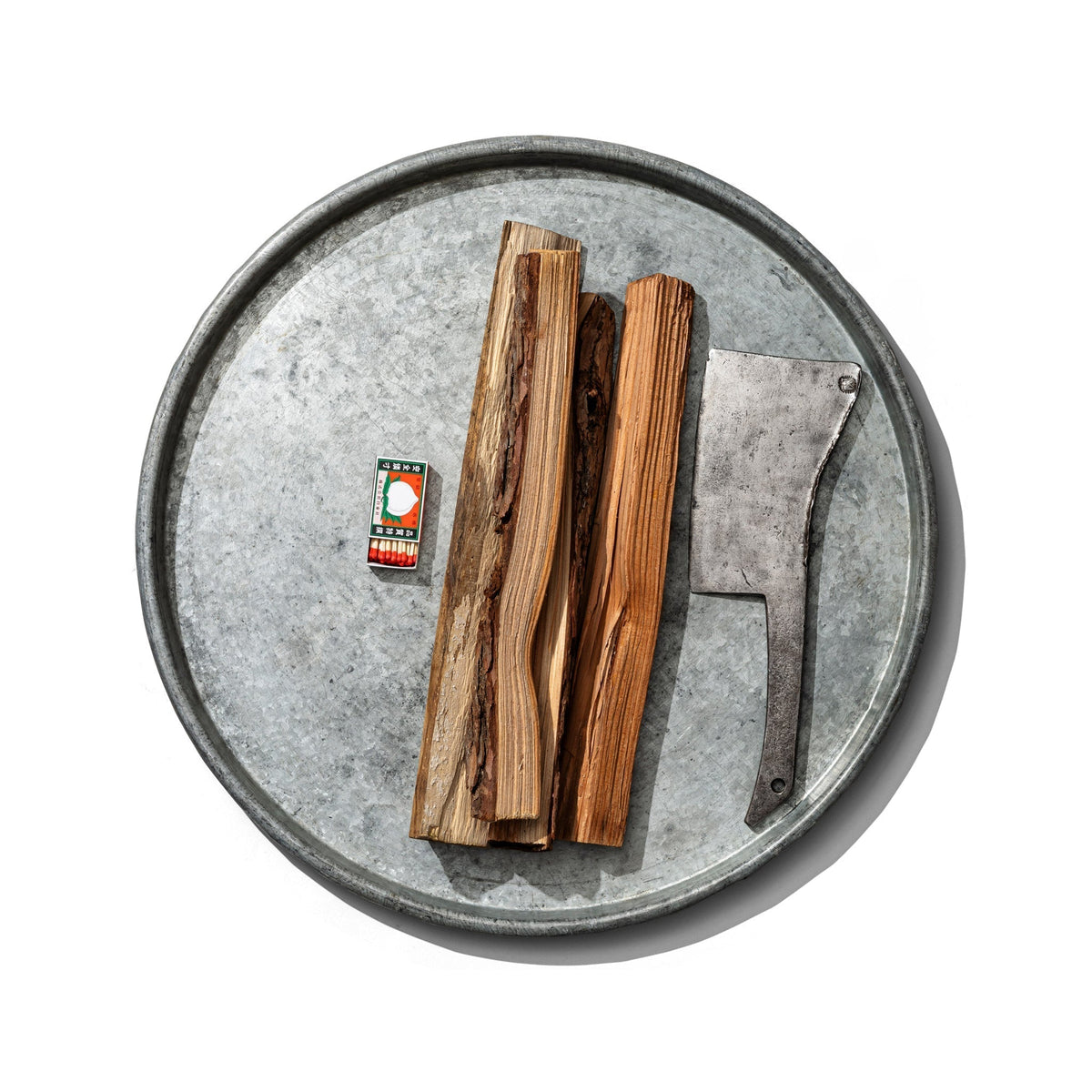 Puebco Vintage Round Large Tray — front view