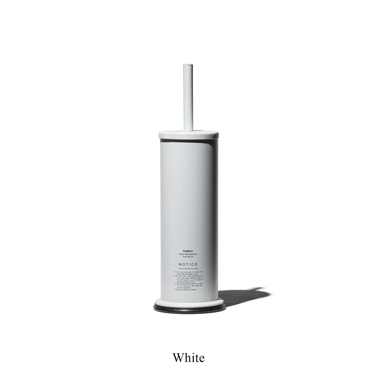 Puebco Toilet Brush — White — view 2