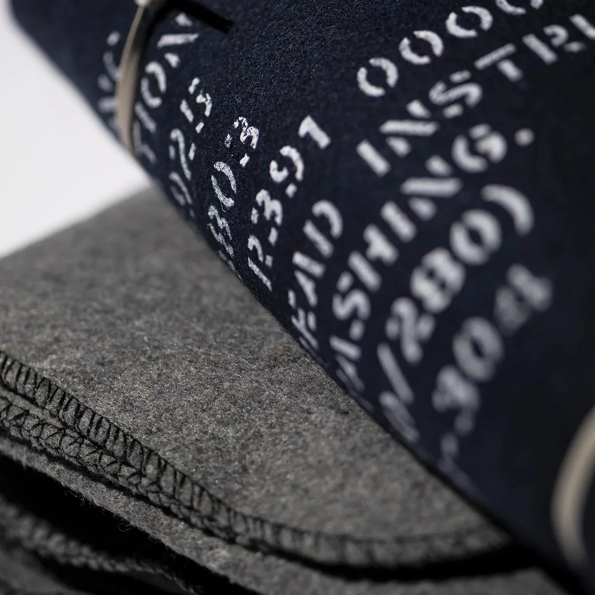 Puebco Felted Blanket — Navy Blue — view 4