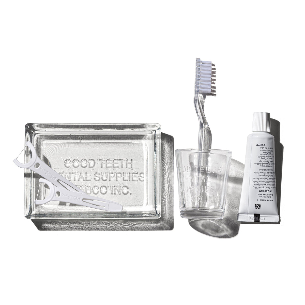 Puebco Dental Toothbrush Stand — front view