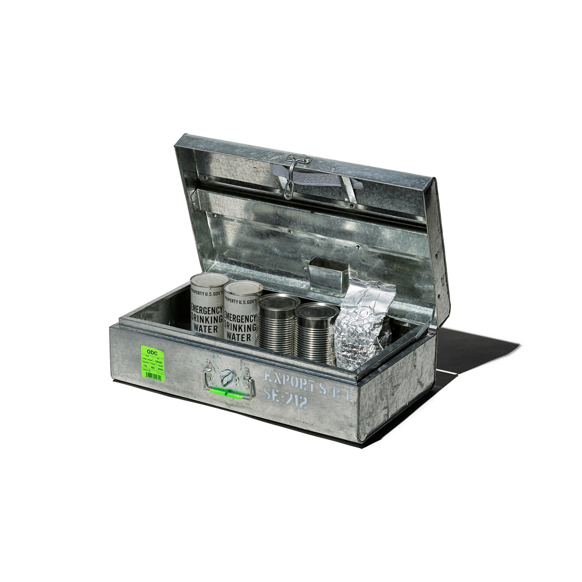 Puebco Steel Trunk / 11L — front view