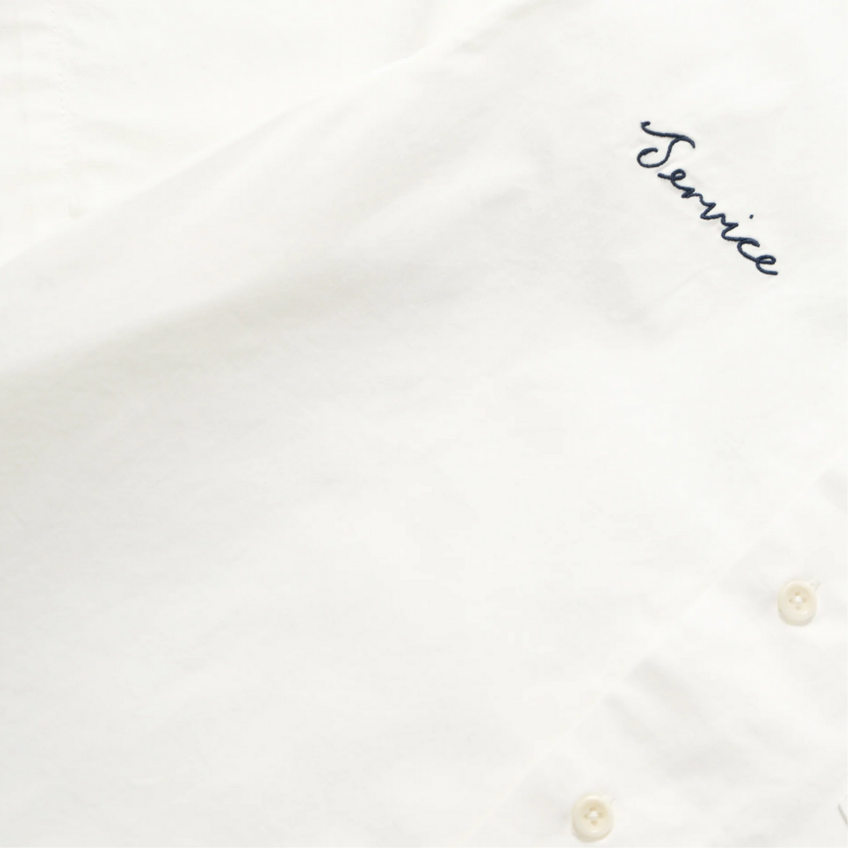 Service Works Light Twill Necessities Shirt — Off White — view 4