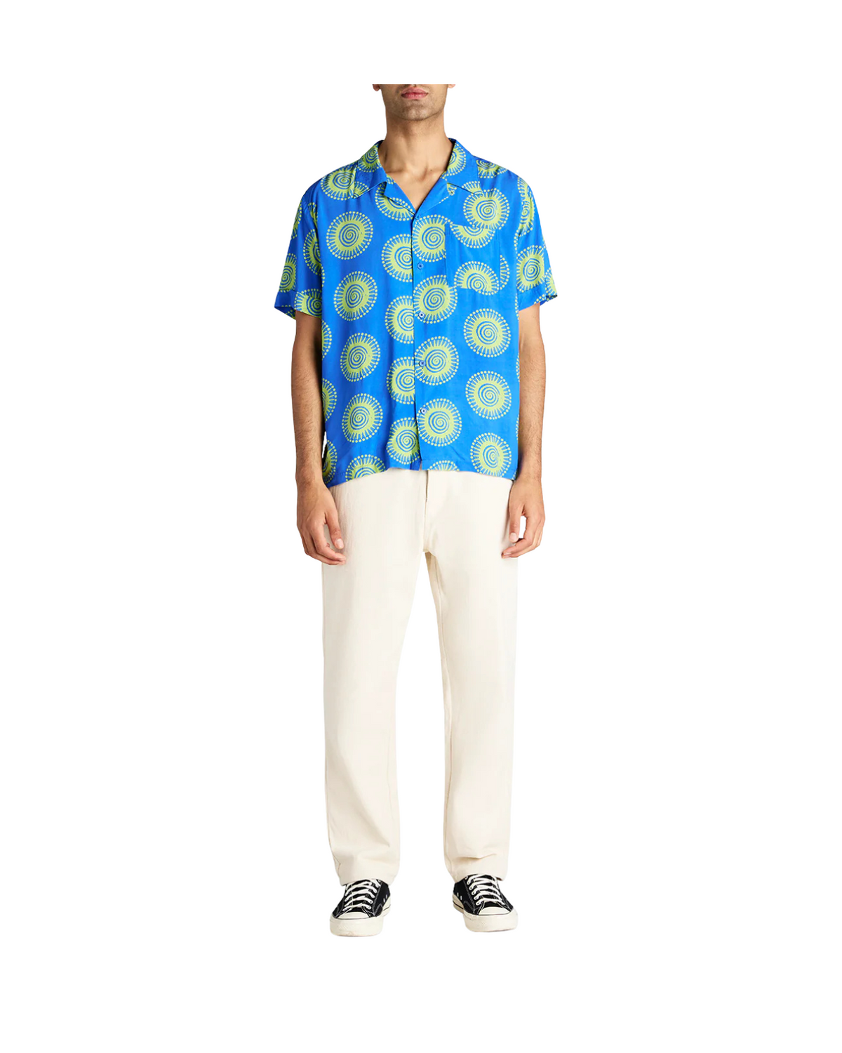 DEUS EX MACHINA PORTAL SHIRT BLUE