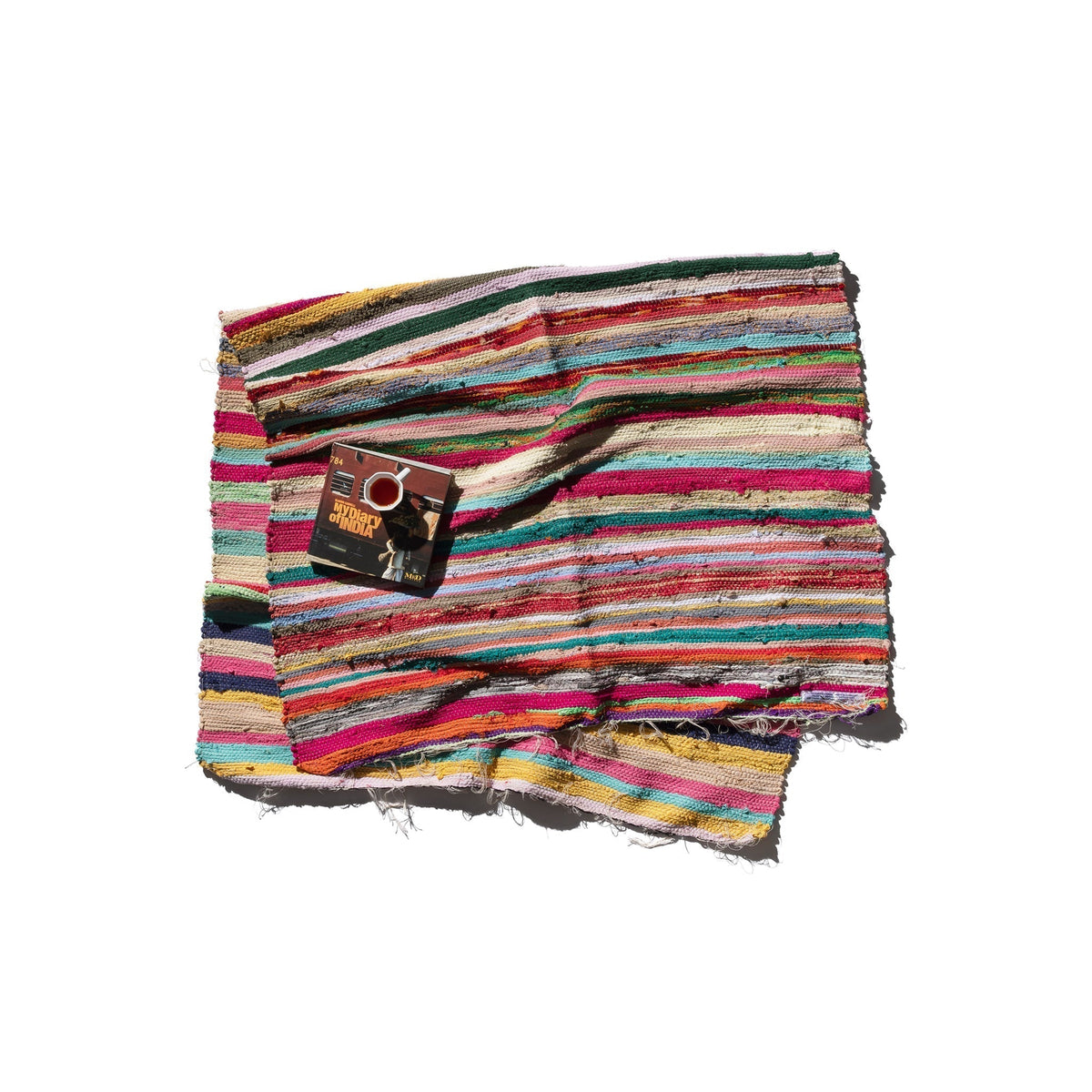 Puebco Scrap Fabric Rug — front view