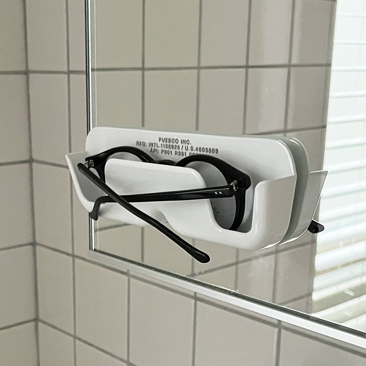 Puebco Aluminium Die Casting Glasses Holder — White — view 10