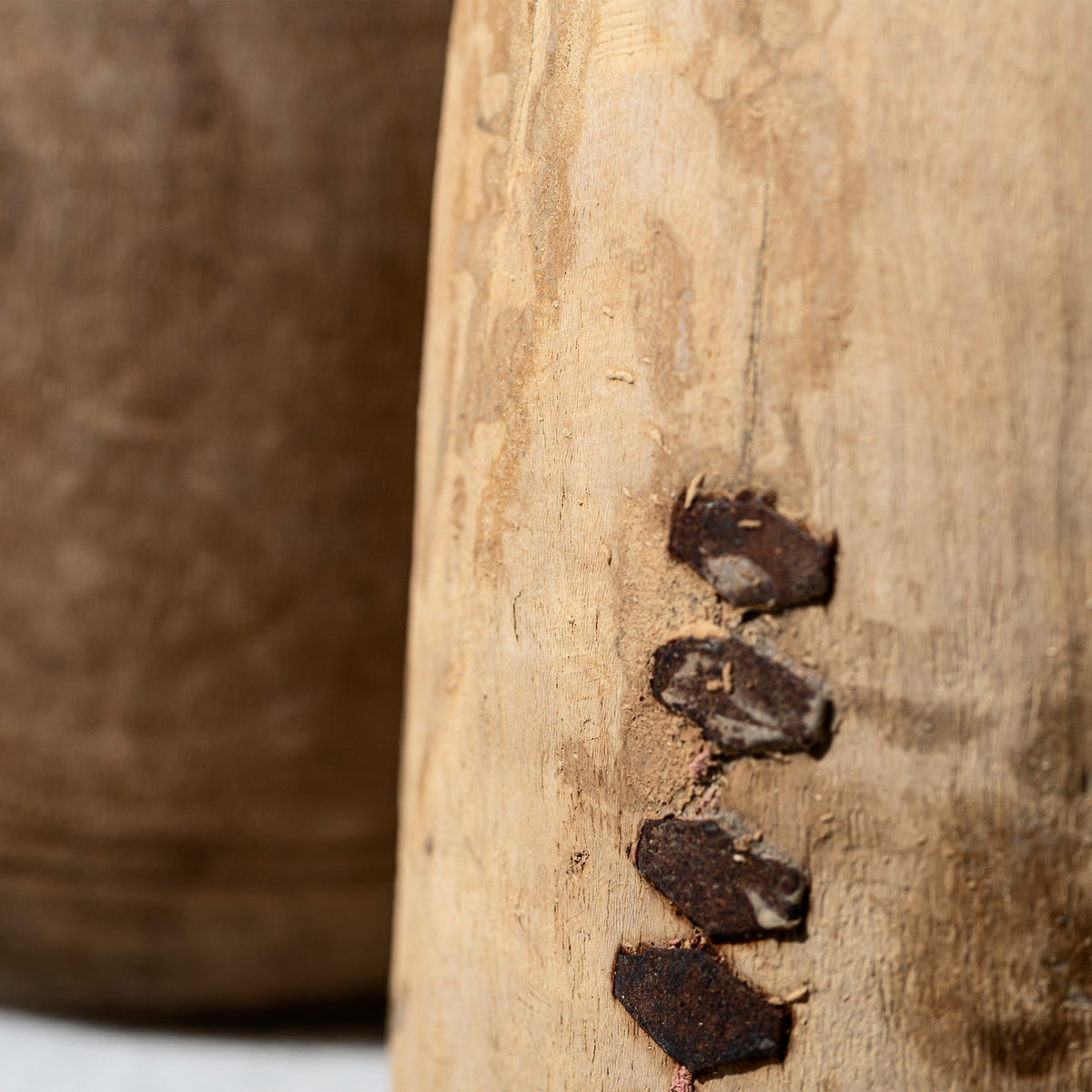 Puebco Vintage Wooden Pot W/Glass Cylinder — view 8