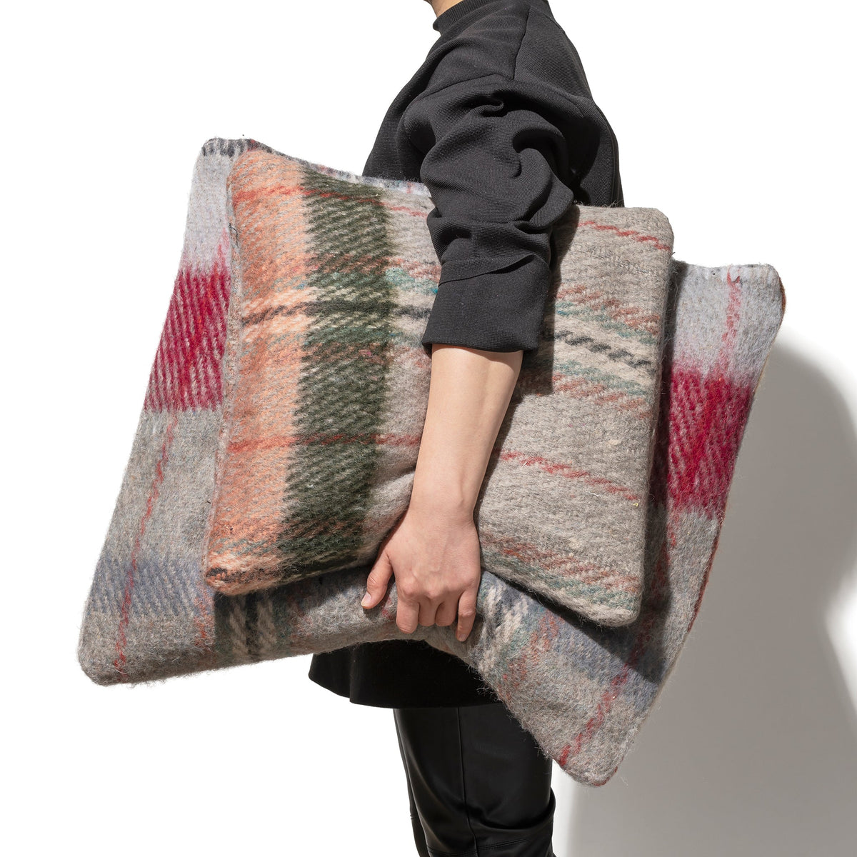 Puebco Recycled Wool Mix Cushion Cover 45 X 45 / Assorted Color — view 7