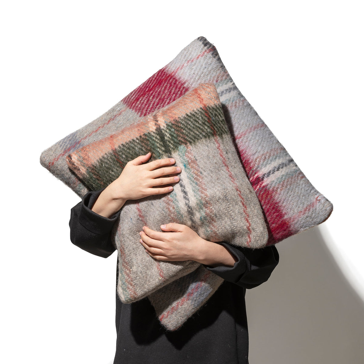 Puebco Recycled Wool Mix Cushion Cover 45 X 45 / Assorted Color — view 2