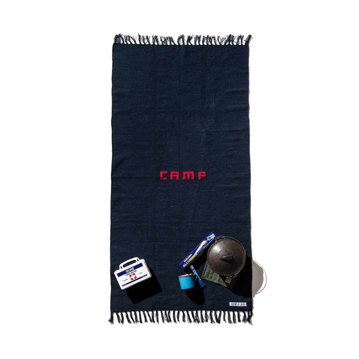 Puebco Handloomed Recycle Yarn Camp Rug — view 2