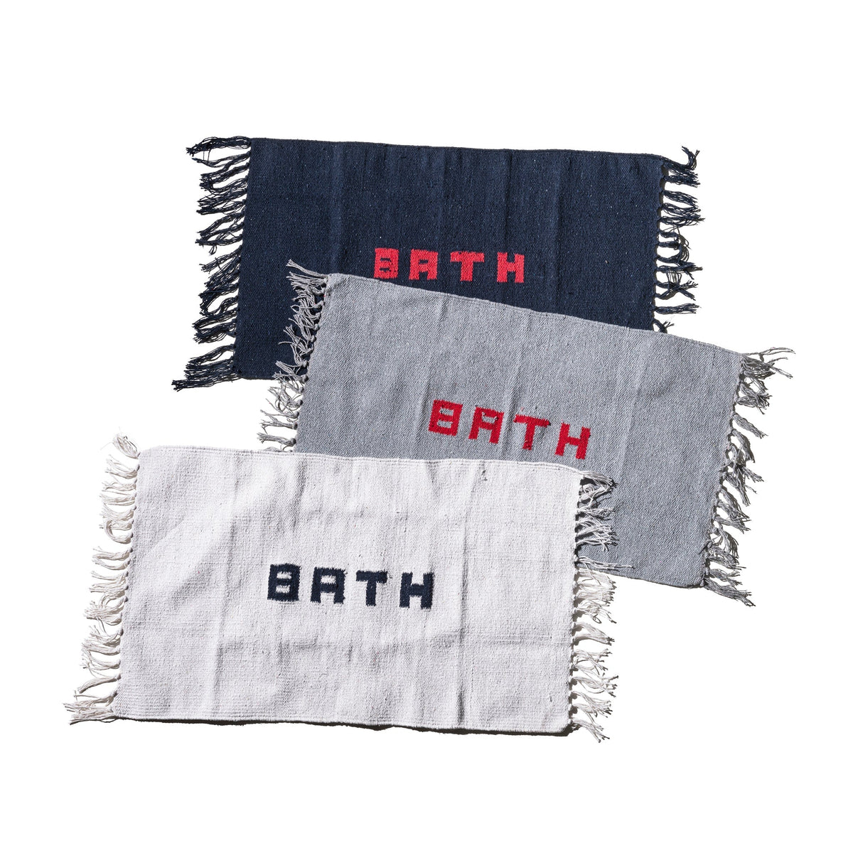Puebco Handloomed Recycle Yarn Bath Mat — view 2