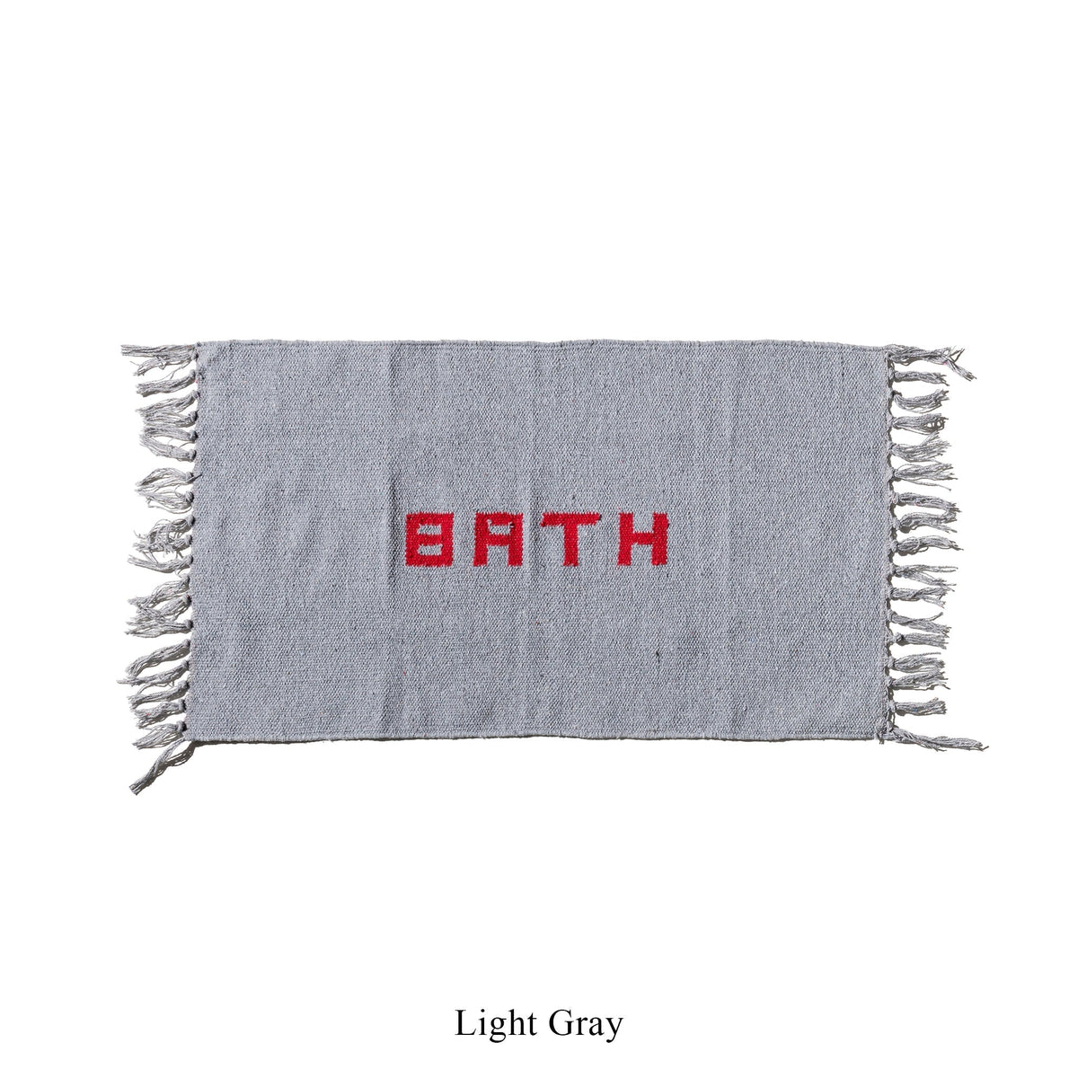 Puebco Handloomed Recycle Yarn Bath Mat — view 5
