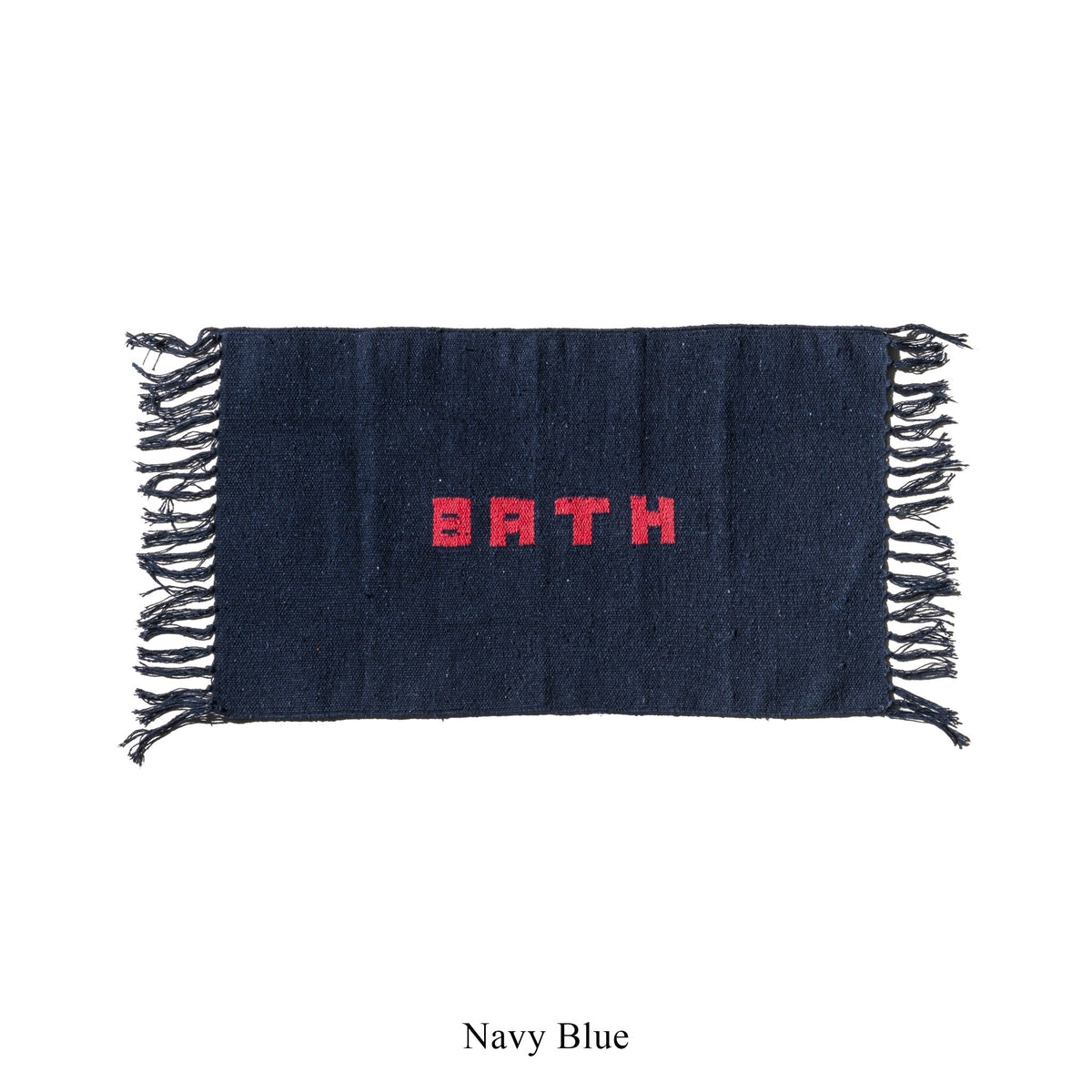 Puebco Handloomed Recycle Yarn Bath Mat — view 6
