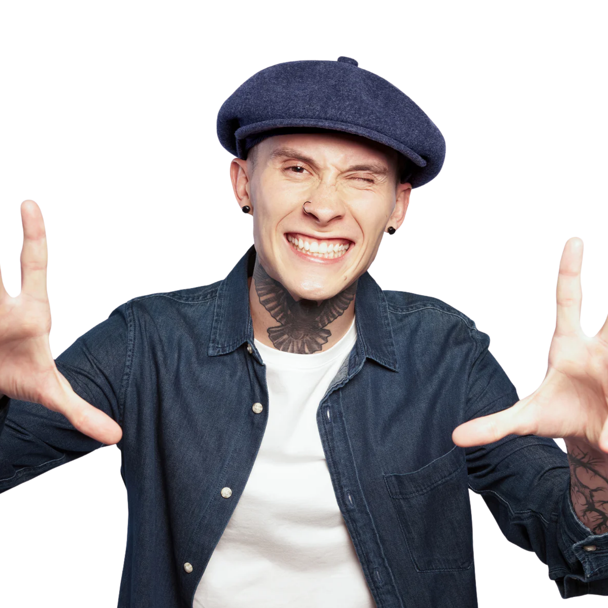 Kangol Wool Hawker — Black — view 3