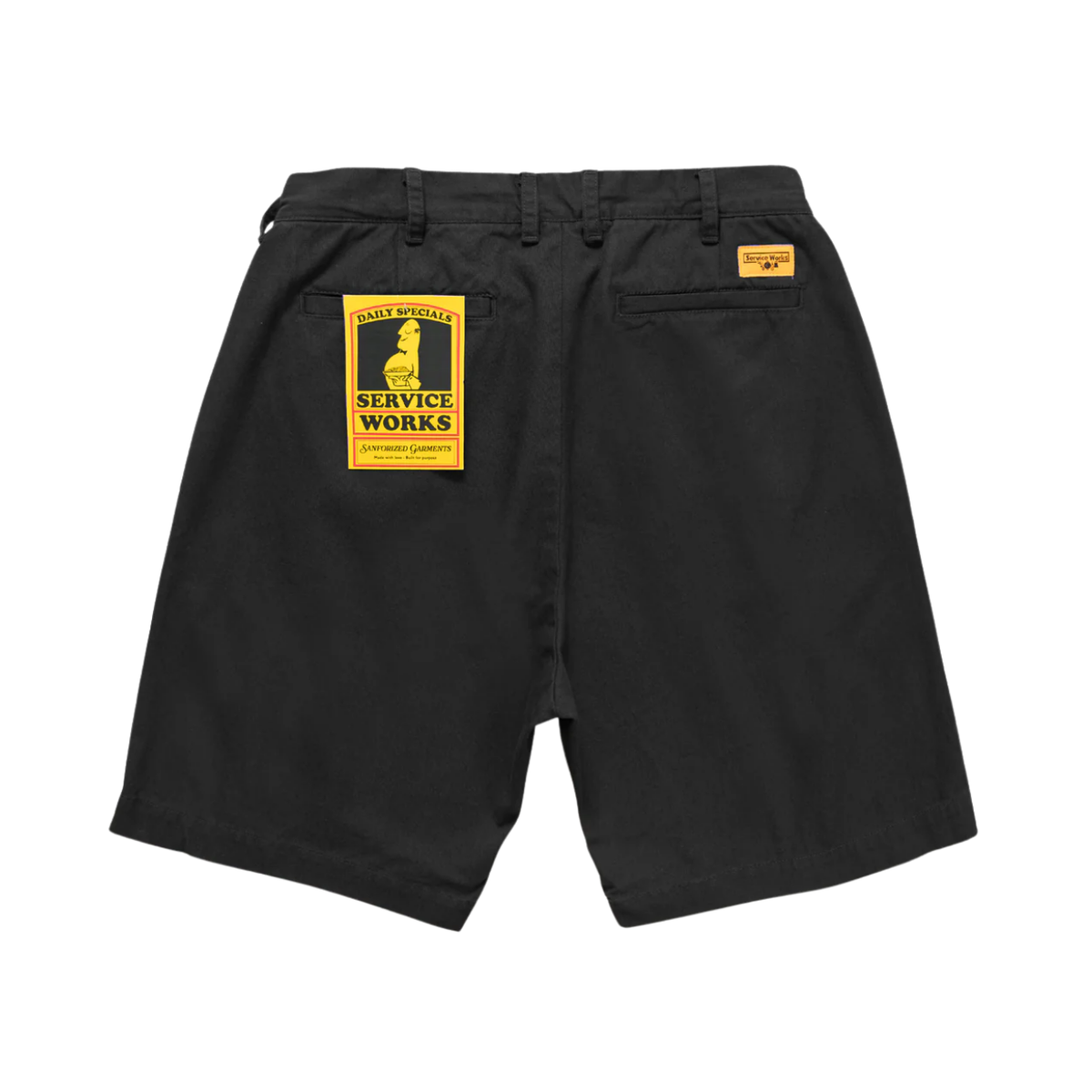 Service Works Drill Part Timer Short — Black — view 4
