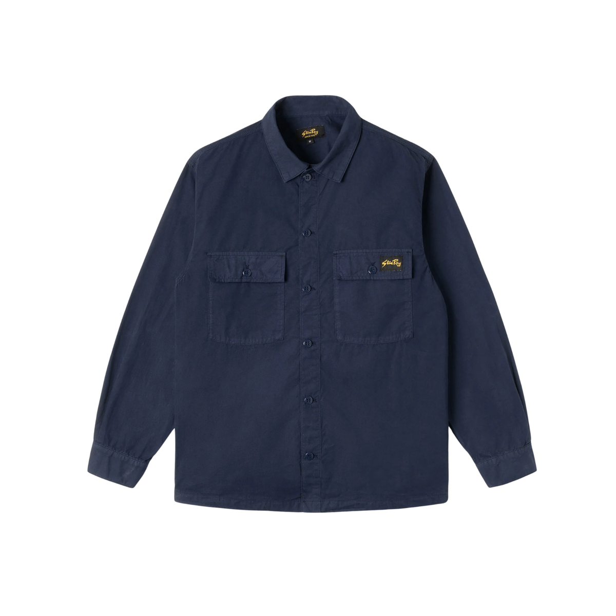 Stan Ray SS Cpo Shirt — Navy — front view