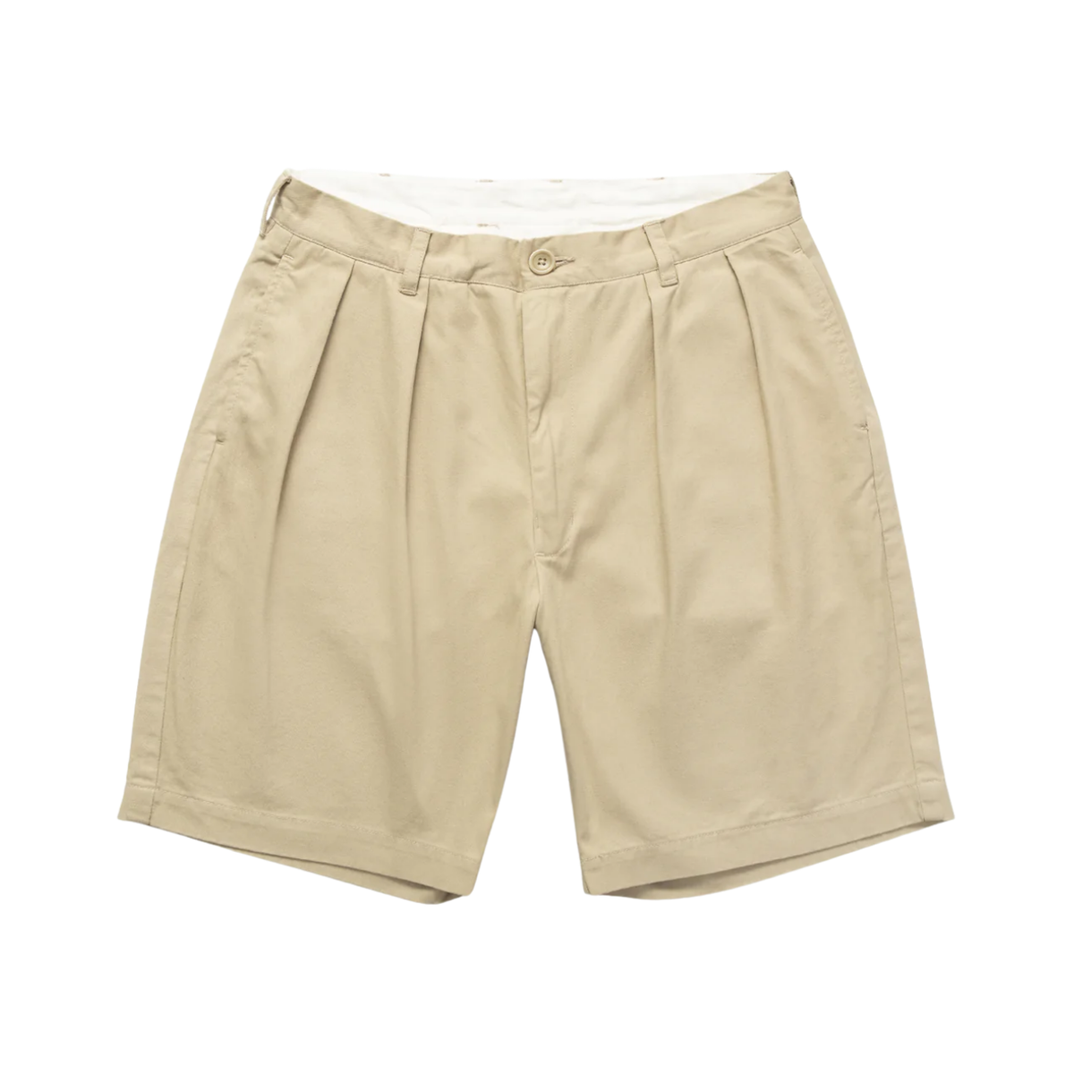 Service Works Drill Part Timer Short — Khaki — front view