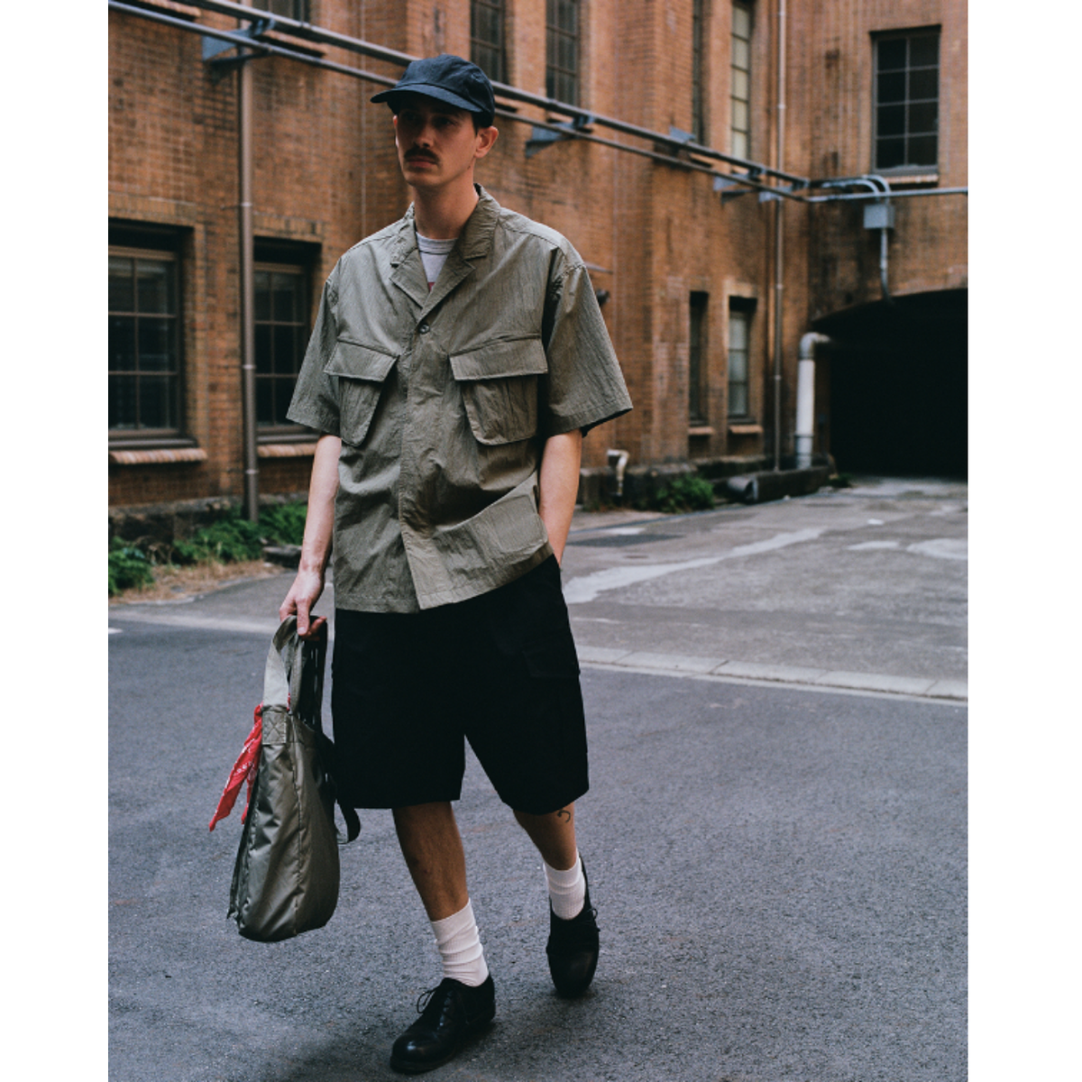 Uniform Bridge Bdu Short Pants — Olive — view 4
