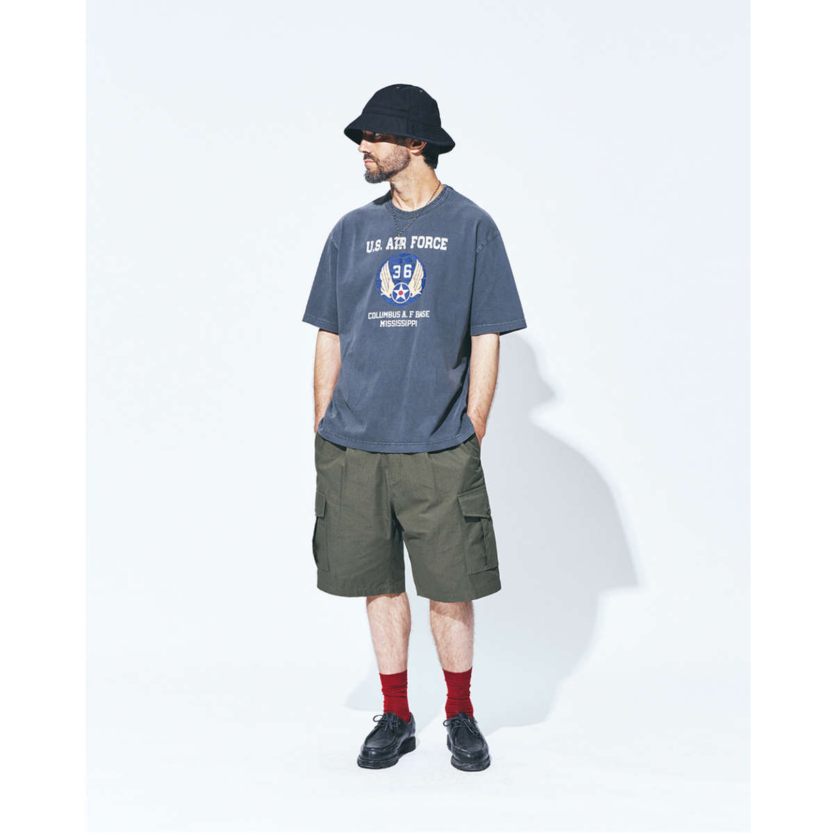 Uniform Bridge Bdu Short Pants — Olive — view 5