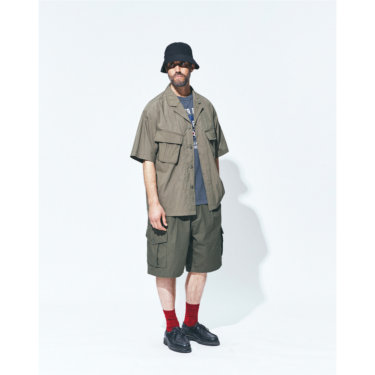Uniform Bridge Bdu Short Pants — Olive — view 6