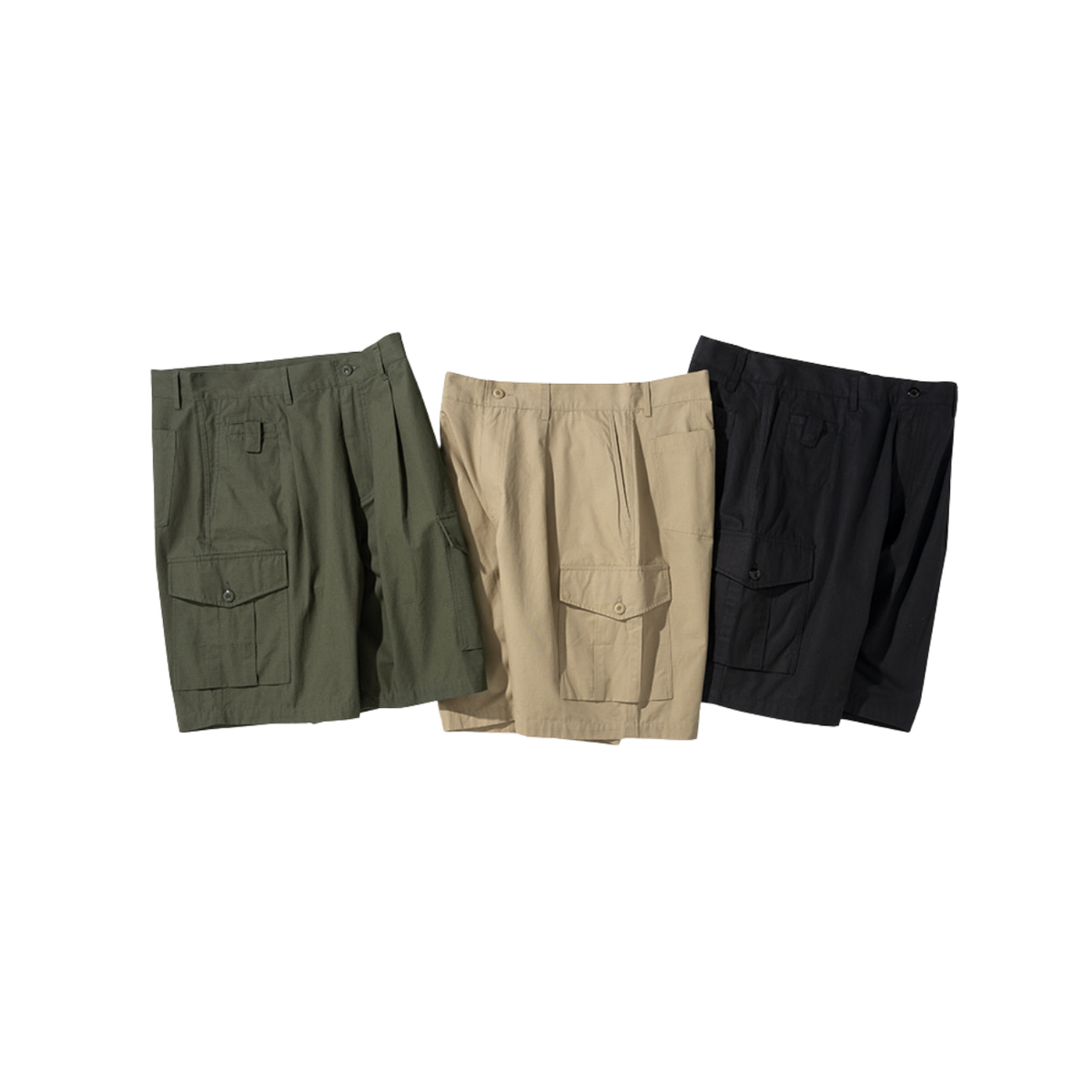 Uniform Bridge Bdu Short Pants — Olive — view 7