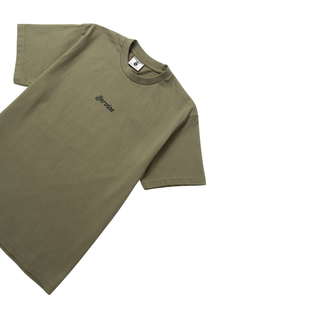 Service Works Service Logo Tee — Olive — view 2