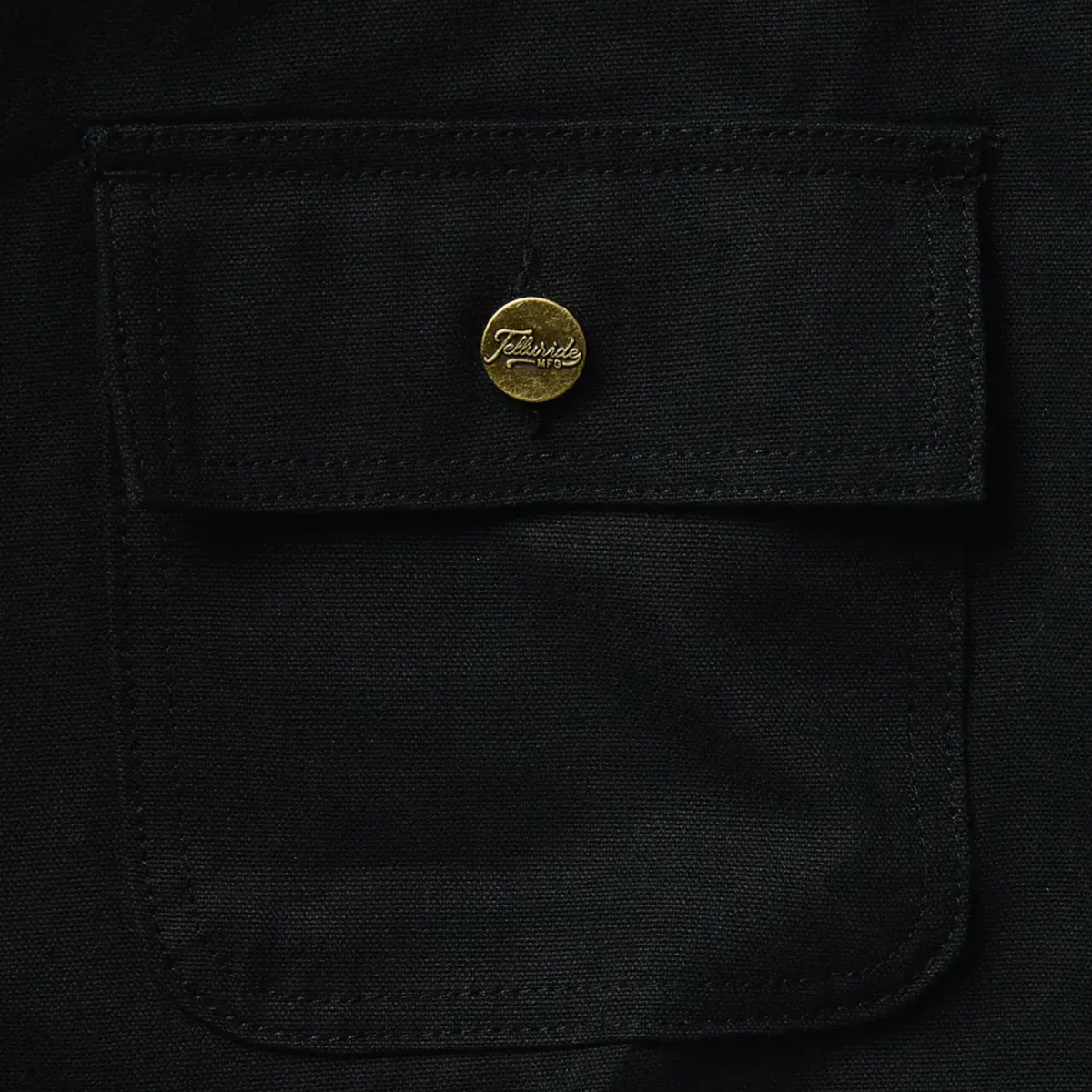 Telluride Wanderer Chore Coat — Black — view 6
