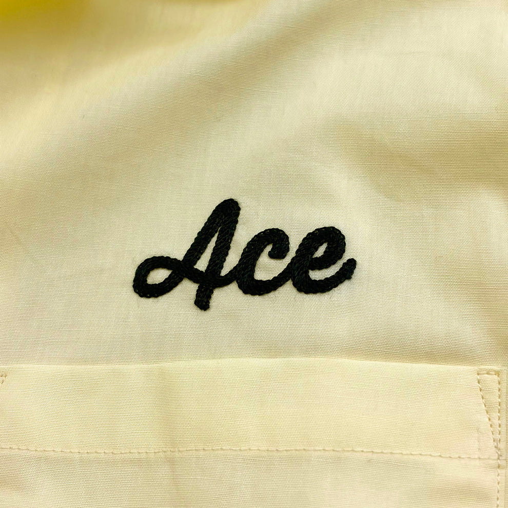 Dry Bones Bowling Shirt Venom — Cream — view 6