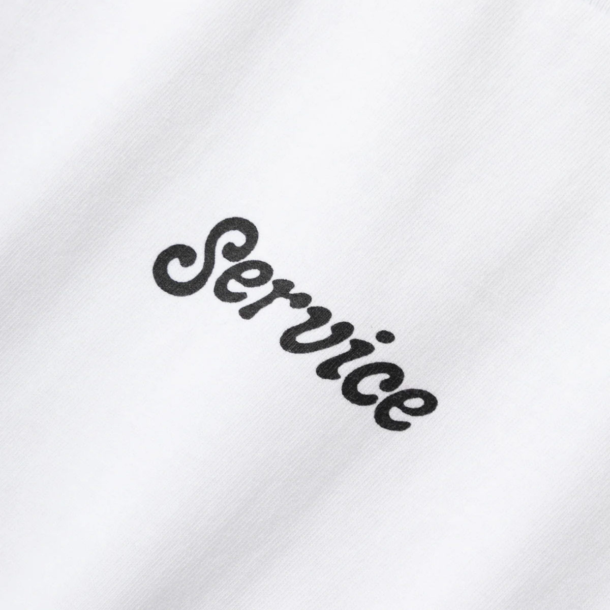 Service Works Service Logo Tee — White — view 3