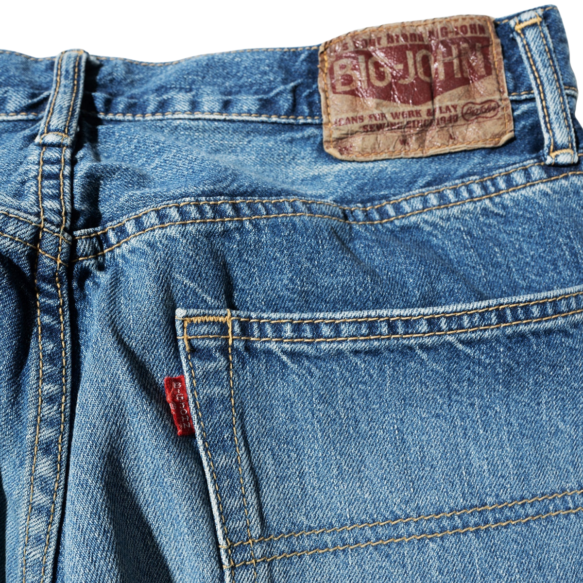 Big John M102SL Vintage '60s Classic Straight Fit — Antique Wash — view 4