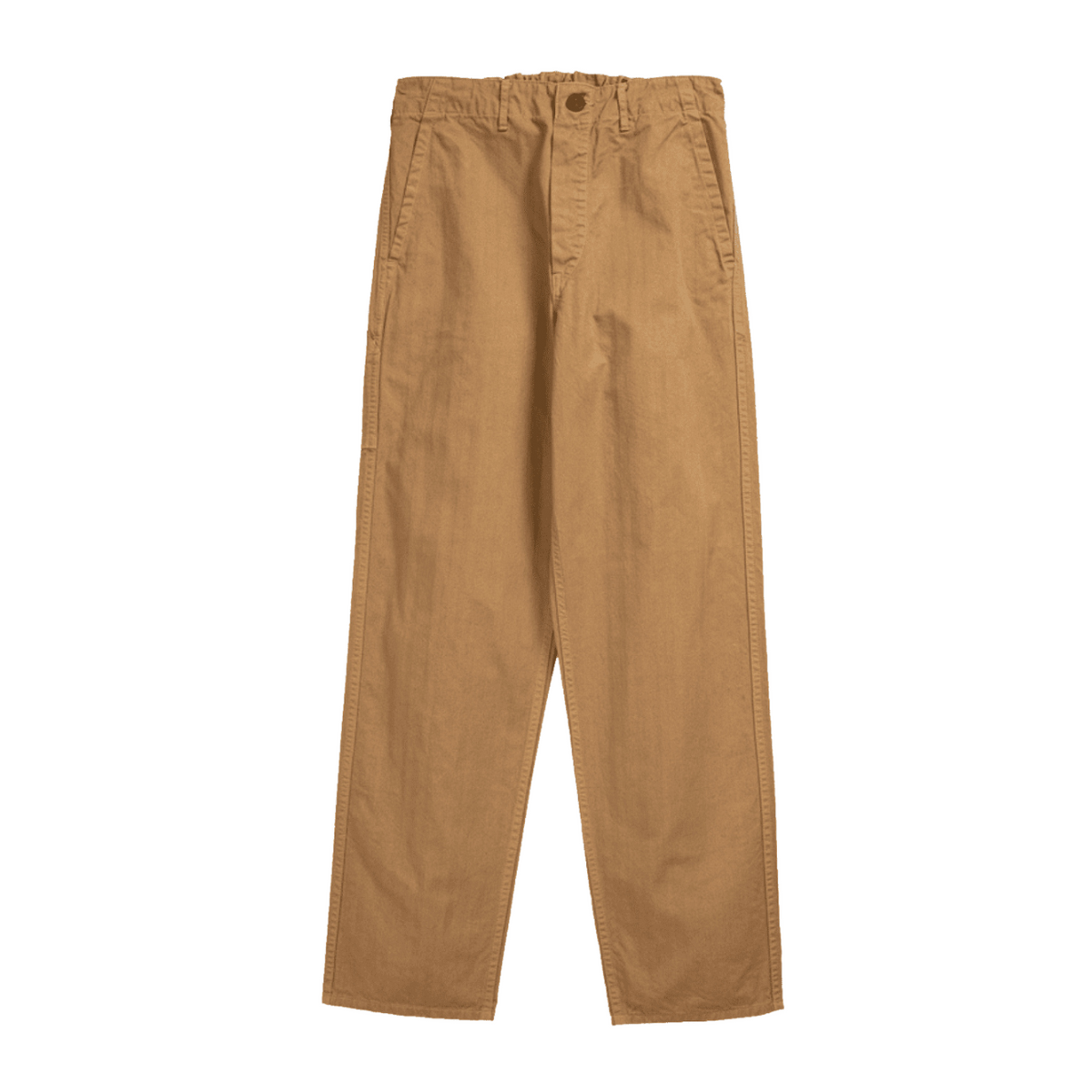 orSlow French Work Pants — Khaki — front view