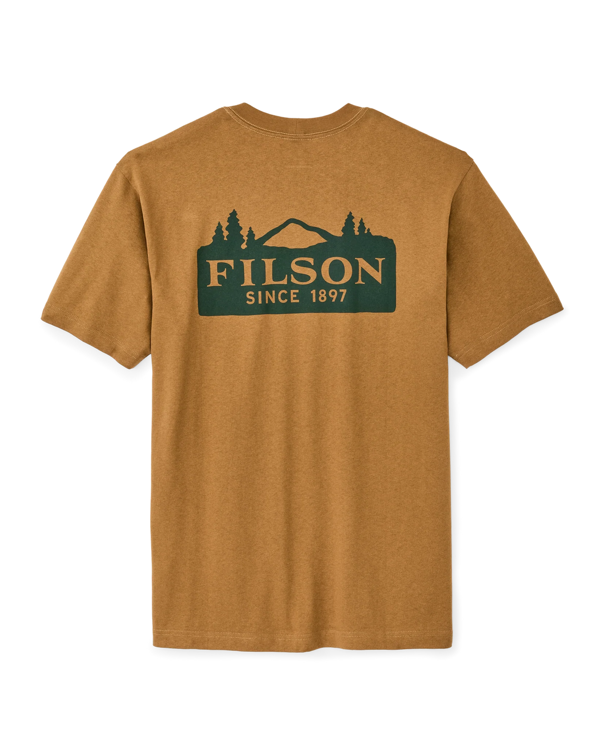 Filson Frontier Logo T-Shirt — Golden Tan — view 2