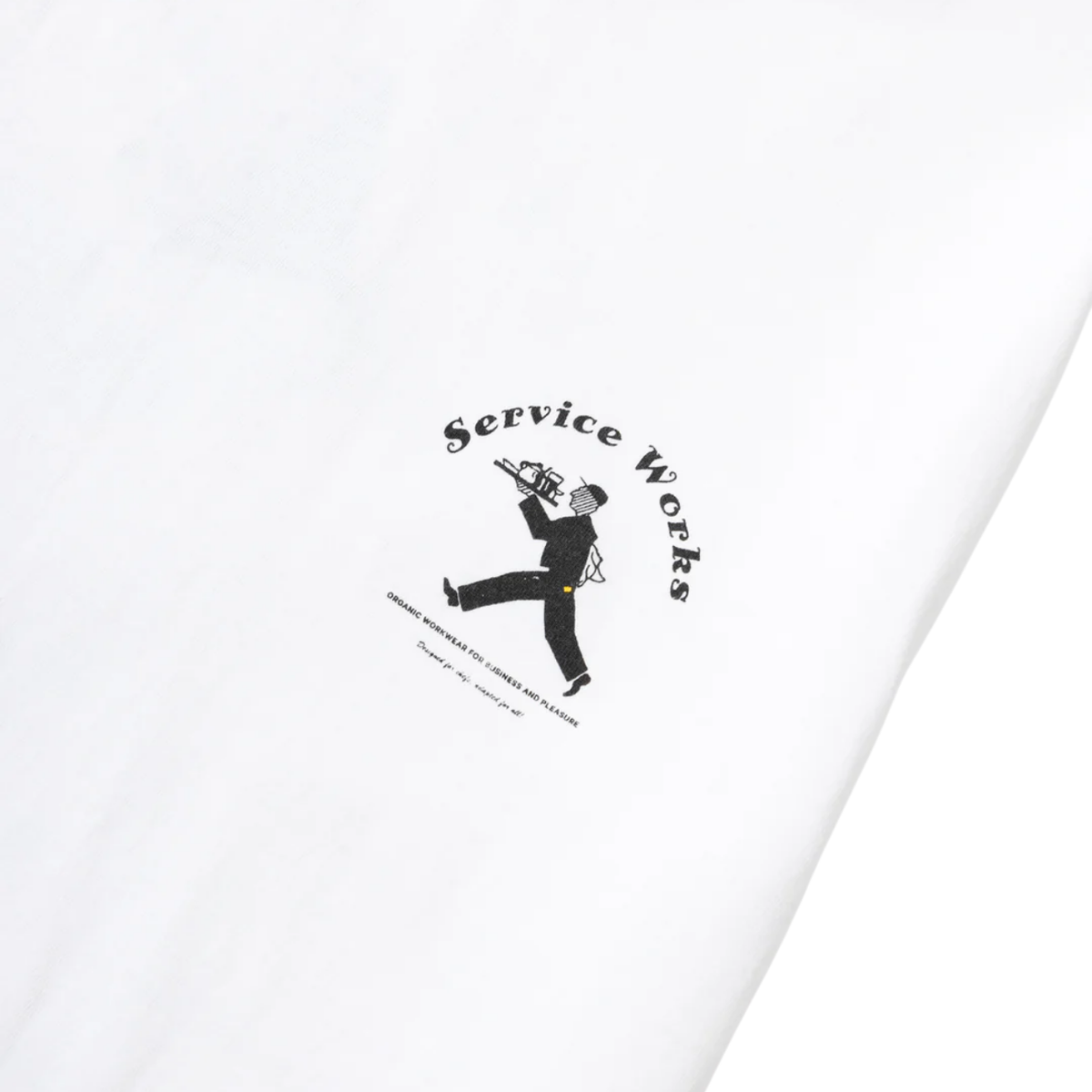 Service Works Waiter Tee — White — view 4