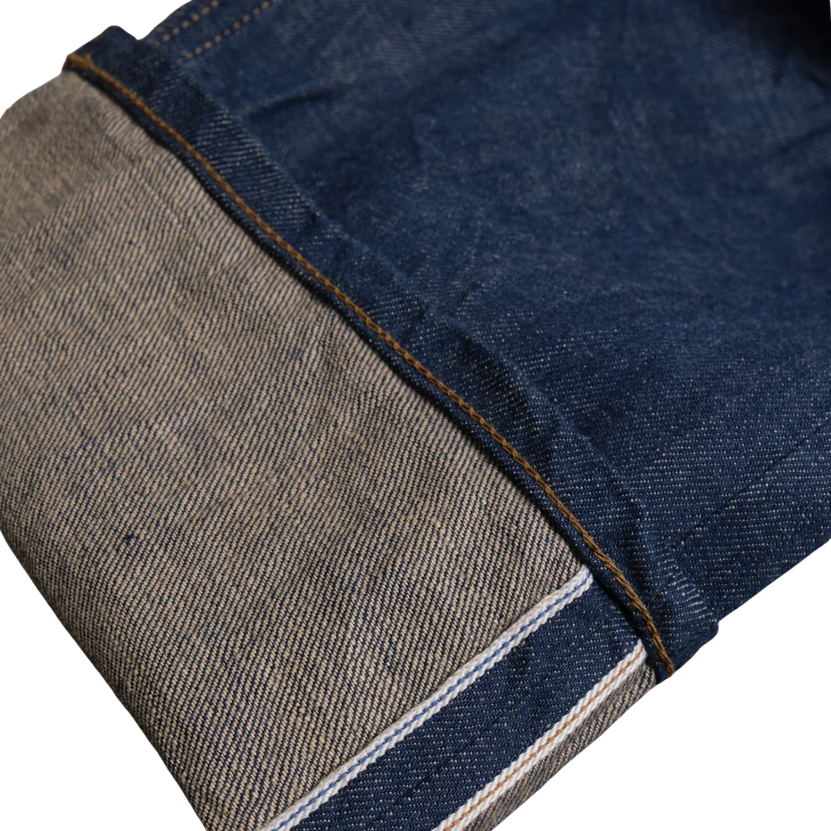 Freenote Modesto Straight Cut 13 Ounce — Natural Rinsed Denim — view 5