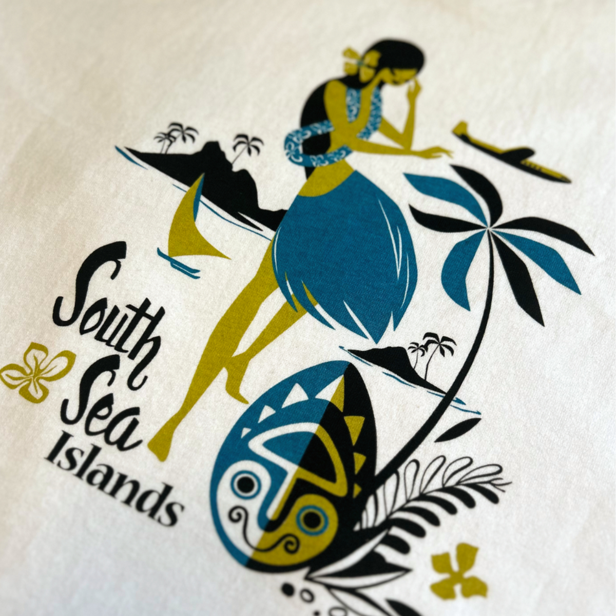 Micky Oye South Sea Islands — White — view 3