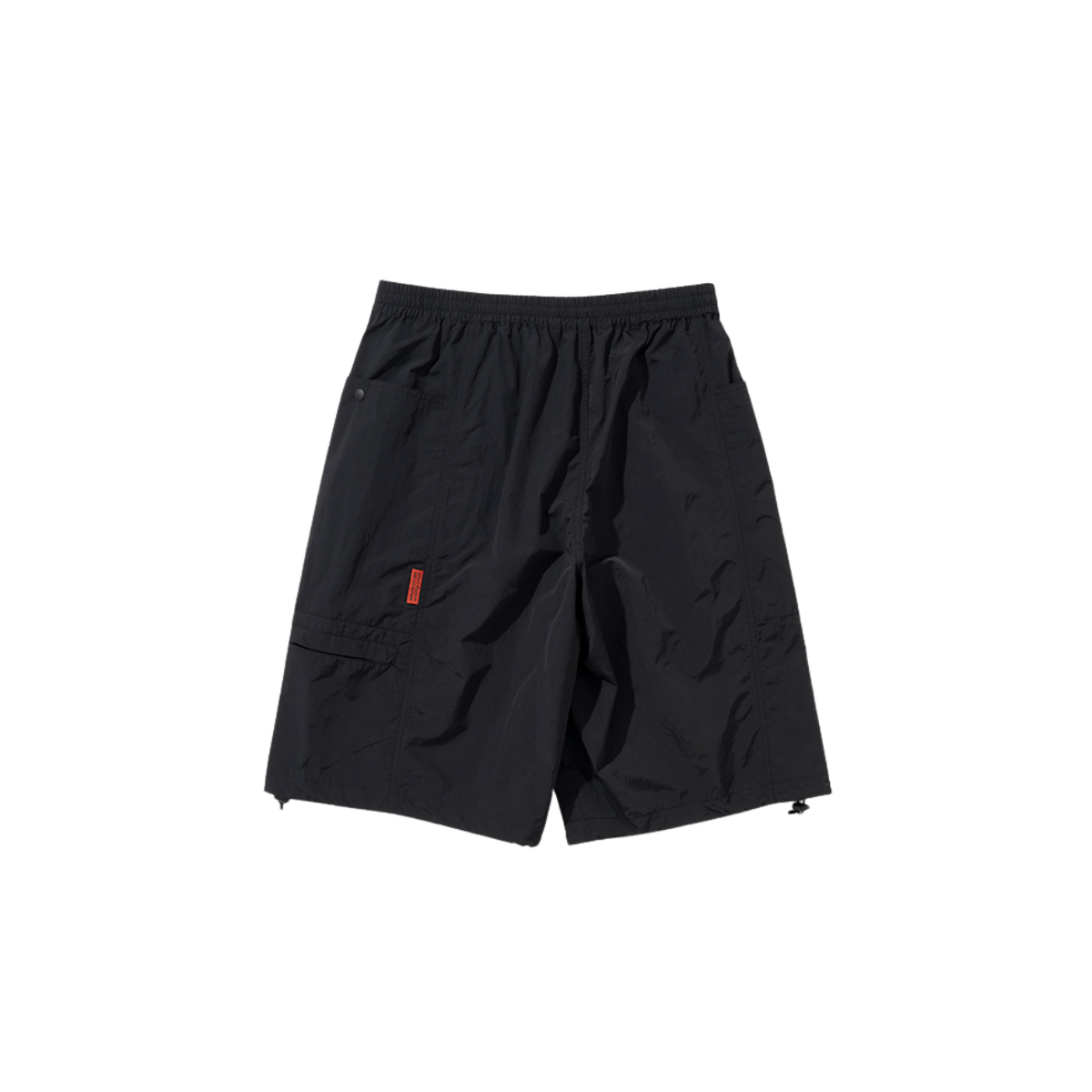 Uniform Bridge Ae Nylon 3POCKET Short Pants — Black — view 2