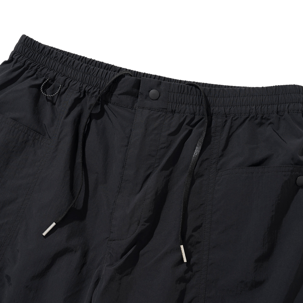 Uniform Bridge Ae Nylon 3POCKET Short Pants — Black — view 8