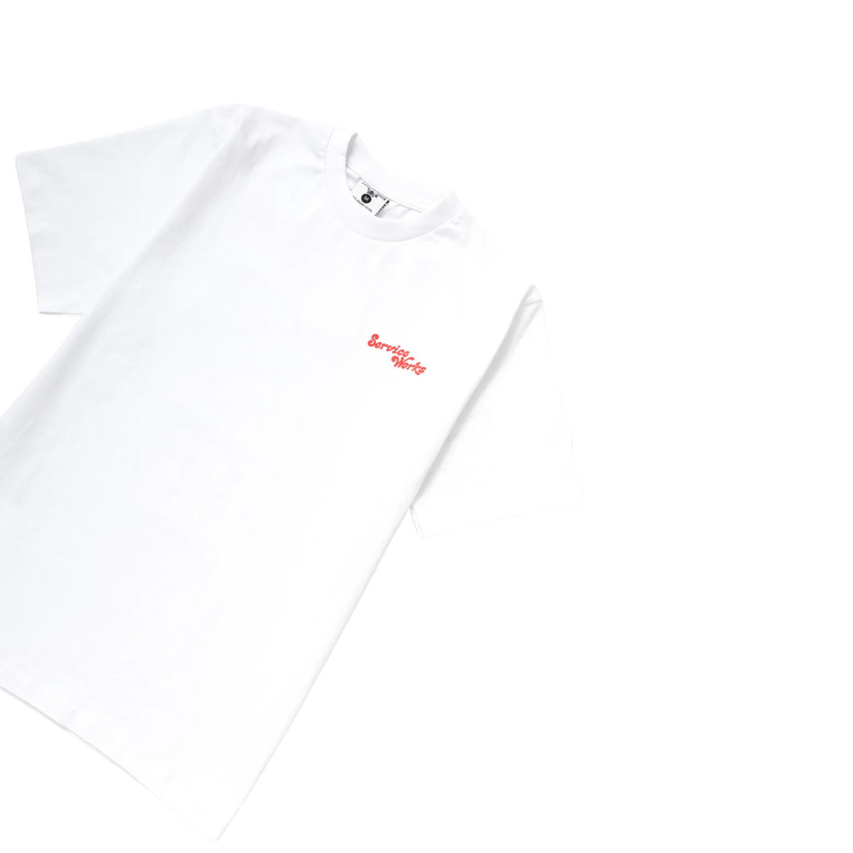 Service Works Work + Pleasure T-Shirt — White — view 3